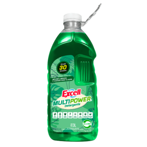 DETERGENTE MULTIPOWER 3000 CC BIODEGRADABLE  ACTIVOS ANIONICOS