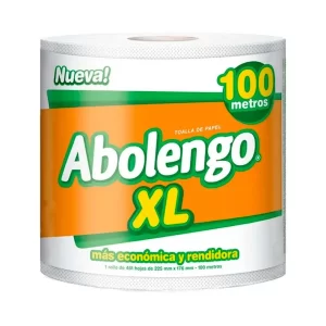 TOALLA ABOLENGO 100MTS, ECONÓMICA Y RENDIDORA XL